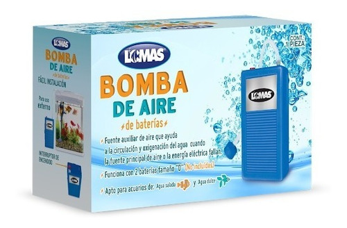 Bomba De Oxigeno De Pilas Para Acuario