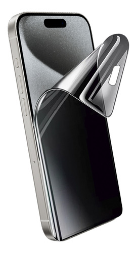 Mica Hidrogel Mate Privacidad Para iPhone 15 Pro Max O Plus