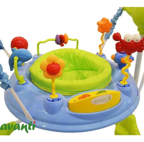 Imagen 3 de 10 de Jumper Saltarin Sea Animals Verde 360 Avanti Babymovil