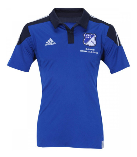 Camisa Masculina Milionários Colombia Azul 2015