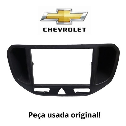 Moldura Painel Central My Link Chevrolet Spin 2011 