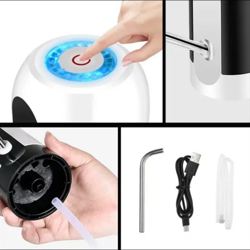 Imagen 3 de 8 de Dispensador De Agua Recargable Usb Electrico