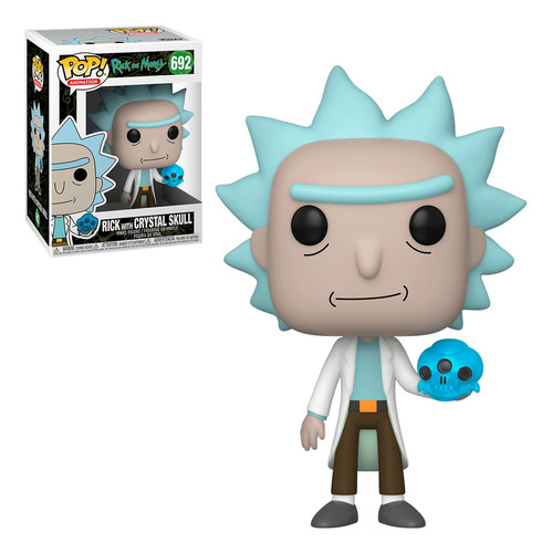 Funko Pop Rick And Morty Rick With Crystal Skull