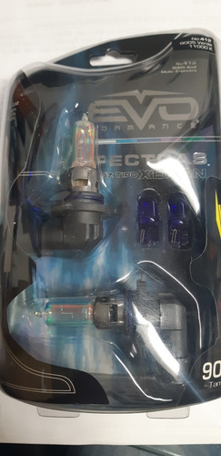 Imagen 2 de 5 de Focos Spectras Evo Luz Tipo Xenon 9005 Pellizco Regalo Led