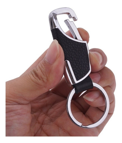 Imagen 6 de 7 de Set Cartera Para Hombre Tipo Piel Billetera Y Llavero