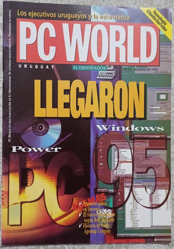 Revista Pc World Uruguay N°11 1995