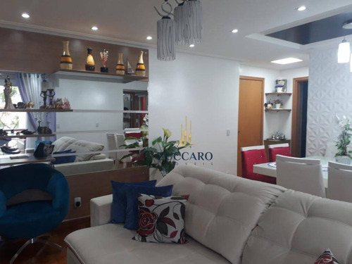 Apartamento Com 3 Dormitórios À Venda, 75 M² Por R$ 415.000 - Jardim Nova Taboão - Guarulhos/sp - Ap14605