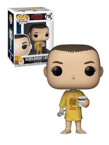 Pop Funko Stranger Things Eleven 718 Burguer T-shirt