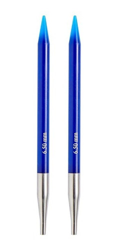 Imagen 1 de 1 de Palillos Intercambiable Knitpro Trenz 6.5 Mm