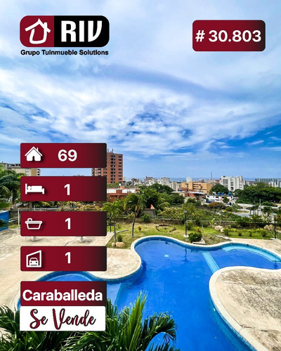 Venta - Cómodo Apartamento Con Vista Al Mar, Ubicado En La Urbanización Caraballeda. Estado. La Guaira.