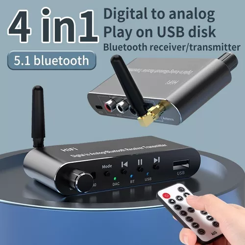 Socobeta Transmisor Bluetooth Coaxial de Fibra óptica AUX Bluetooth 5.0 Transmisor  Bluetooth Adaptador de Audio Receptor Bluetooth transmisor óptico a Bluetooth  transmisor Bluetooth Audio : : Electrónica