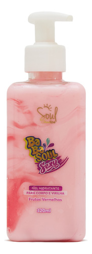 Gel Hidratante Beijável Corpo E Virilha Frutas Vermelhas