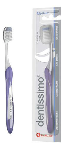 Dentissimo Swiss Biodent Cepillo De Dientes De Cerdas Median