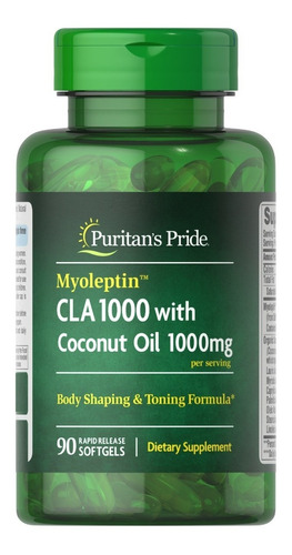 Puritan's Pride | Myoleptin Cla With Coconut Oil | 1000mg