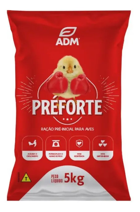 Ração Pré Inicial Para Pintinhos Presence Preforte 5kg