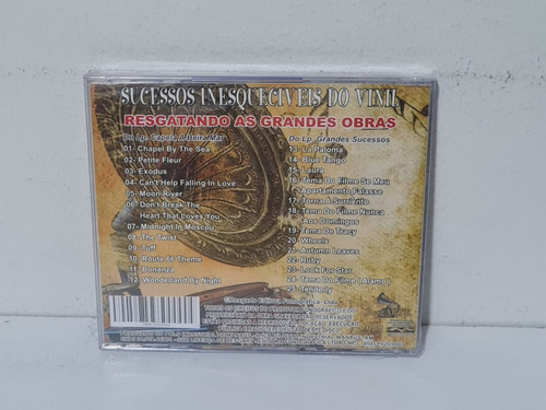 Cd Billy Vaughn - Sucessos Inesquecíveis Do Vinil (lacrado)