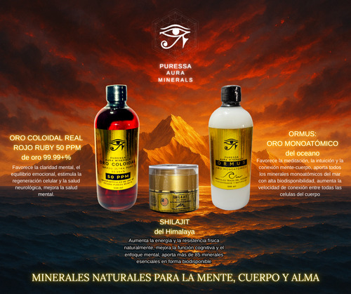 Ormus Puro Máxima Concentración Minerales Del Océano 500 Ml