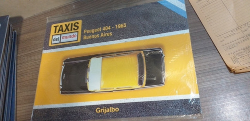 Revista De La Colección Taxis Del Mundo Peugeot 404