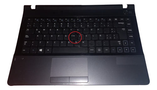 Teclado Con Carcasa Notebook Compatible Np300e4a Ba75-03649a