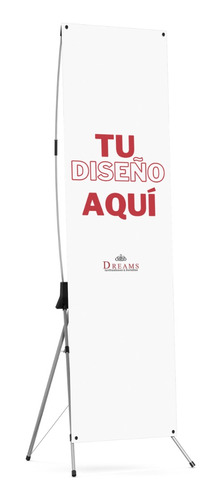 Banner Display Plastico Araña Publicitario 60x160cm Con Lona