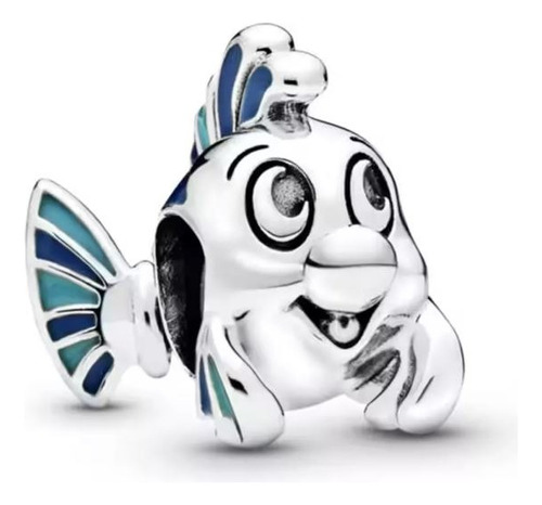 Charm Dije Pez Flounder La Sirenita Disney Regalo Mujer