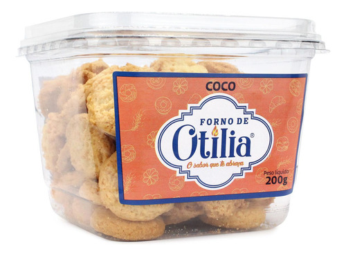 Kit Pote 6 X 200g Biscoito De Côco