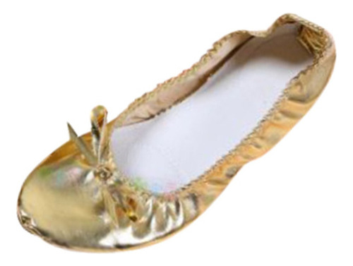 Zapatos De Danza Del Vientre Bailarina Plegables Mujeres