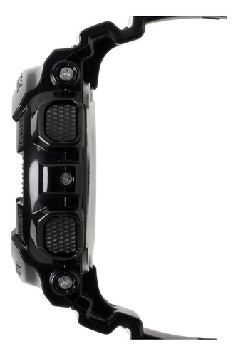 Reloj Casio G-shock Gma-s120 Para Dama Correa Negro Bisel Negro Fondo Negro
