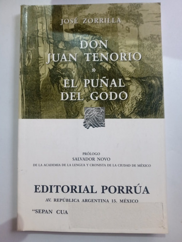 Don Juan Tenorio José Zorrilla Porrúa 