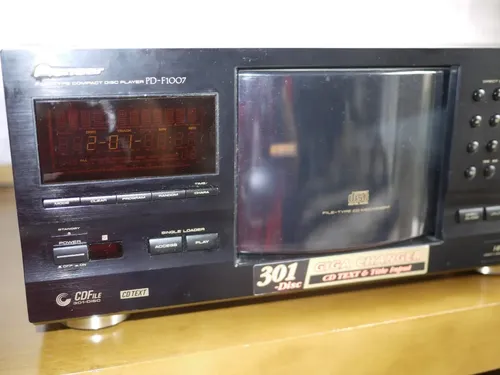 Disqueteira Pioneer Pd-f1007 300 Disc Storage Cd Player | MercadoLivre