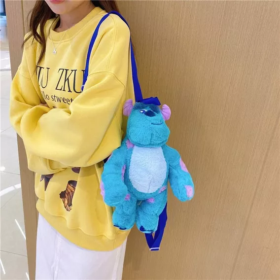 Sullivan Baby Sully Mochila De Peluche Azul Lindo Regalo 36cm