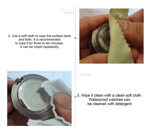 Herramienta Para Pulir Relojes Kit De Limpieza De Relojes Ki