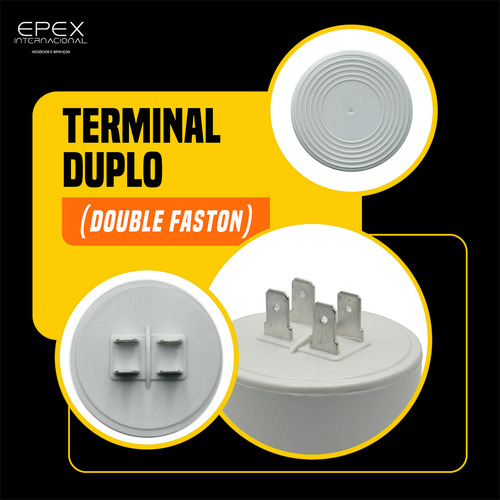 Capacitor Permanente 15uf 450v Epx (c/terminal)