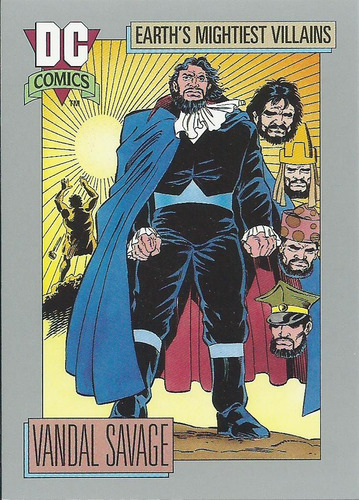 Barajita Vandal Savage Dc Comics 1991 #110 Mightiest Villain