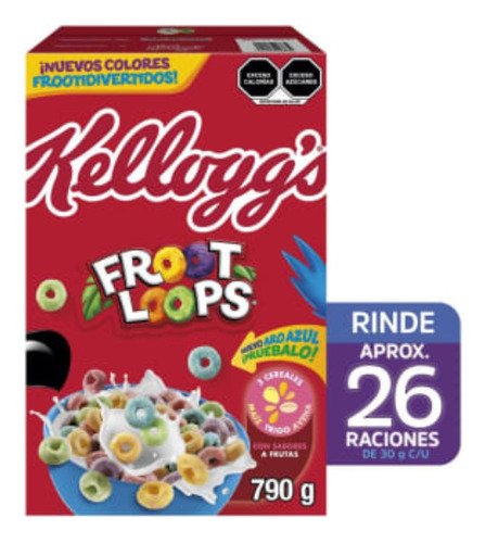Cereal Froot Loops Kellogg's 790 G