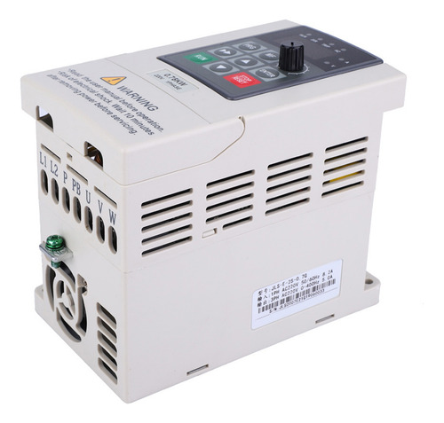 Inversor De Frecuencia Variable 220v 0.75kw Vfd Monofásico