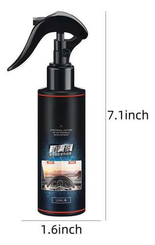 D Aerosol De Lluvia De 120 Ml Para Parabrisas De Coche, Cris