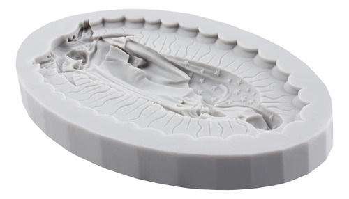 Moldes Yanqinms De Silicona Para Fondant Con Forma De Virgen
