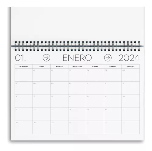 Calendarios y planificadores imprimibles para el año 2024 A4, A3 a