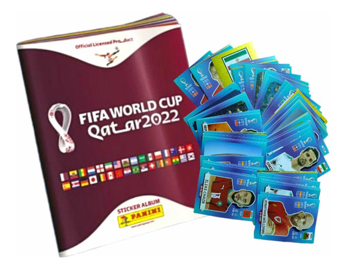 Álbum Pasta Suave Más 100 Estampas Panini Qatar Sin Repetir!