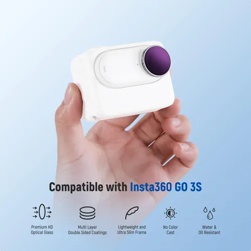 Kit De Filtros Neewer Nd Compatible Con Insta360 Go 3s Con F