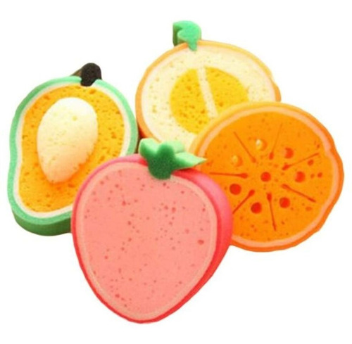 Esponja De Baño Ducha Frutas 