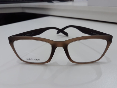 Óculos Calvin Klein Original Marrom Ck5831 Com Nota E Brinde