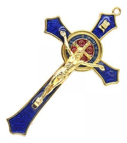 Cruces Católicas Delgadas De Metal Para Decoración De X7cm