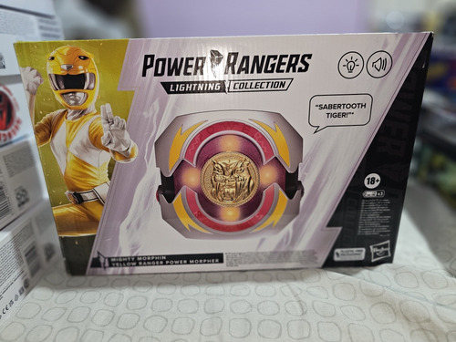 Power Rangers Lightning Collection Yellow Ranger Pow Morpher