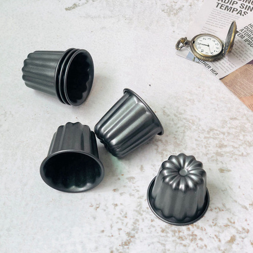 Molde Cristaly-canele, Copo De Muffin Cannele, 12 Peças Anti