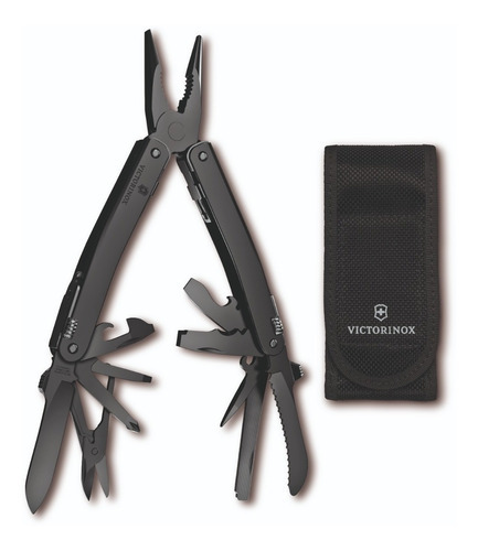 Victorinox Swiss Tool Spirit Mxbs , 26 Usos Color Negro
