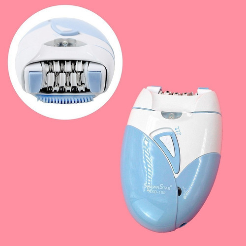 Depilador Elétrico Sem Fio Usb Remove Na Raiz Portátil Cor Rosa Voltagem 127/220V