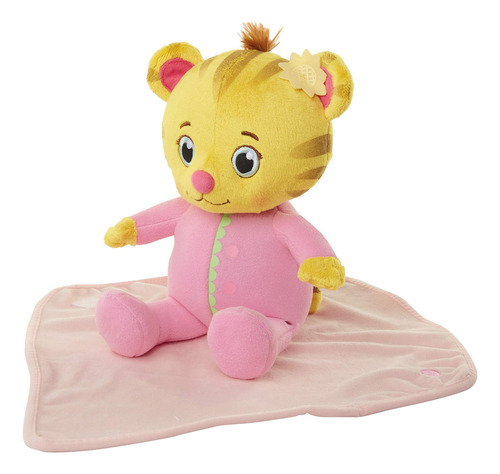 Peluche Margaret Bebé De La Vecindad De Daniel Tigre. Color Rosa, Amarillo