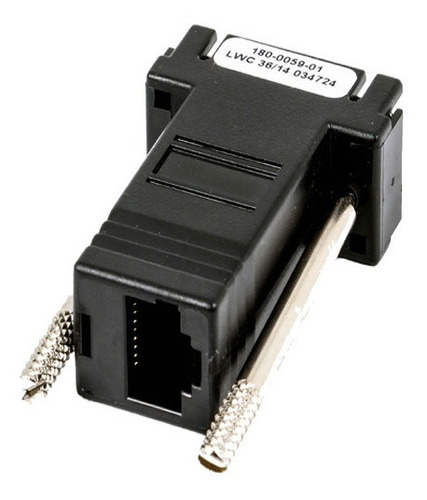 Adaptador De Consola Hpe Rj-45/para Uso En Sistemas 3par